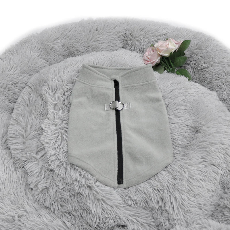جاكيت كلب صوفي شتوي للكلاب الصغيرة والمتوسطة