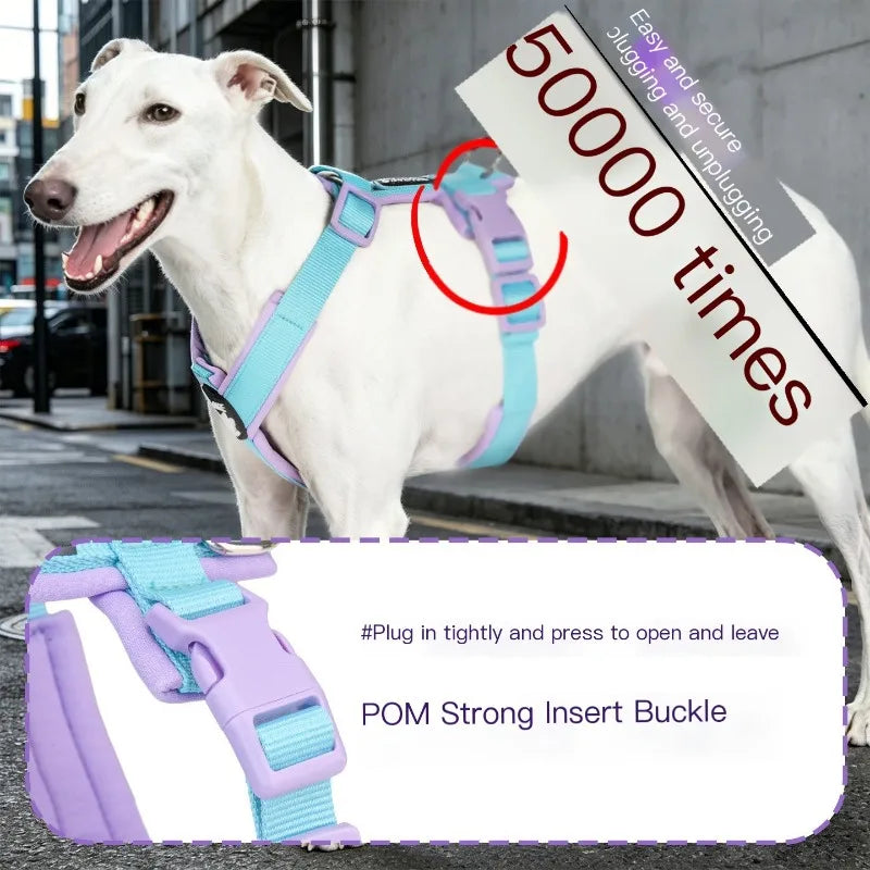 No-Pull Dog Harness with Reflective Strips