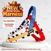 Quick-Release No-Choke Dog Harness with Dual D-Rings