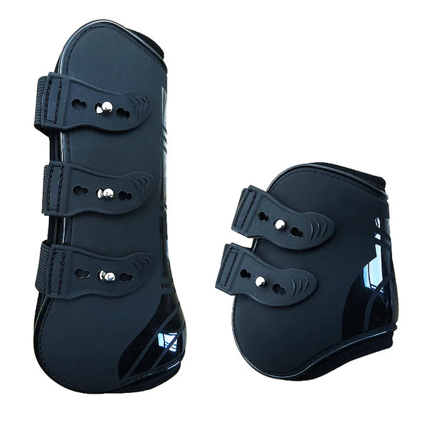 Protège-jambes équinés ajustables pour chevaux