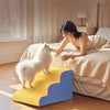 Foam Pet Stairs with Non-Slip Ladder for Dogs and Cats