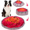 Washable Felt Dog Sniffing Pad Foldable Slow-Feed Mat Toy