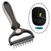 Two-Sided Grooming Brush for Cats and Dogs