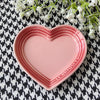 Heart-Shaped Ceramic Pet Bowl – Anti-Vomiting Slow Feeder for Small Cats & Dogs