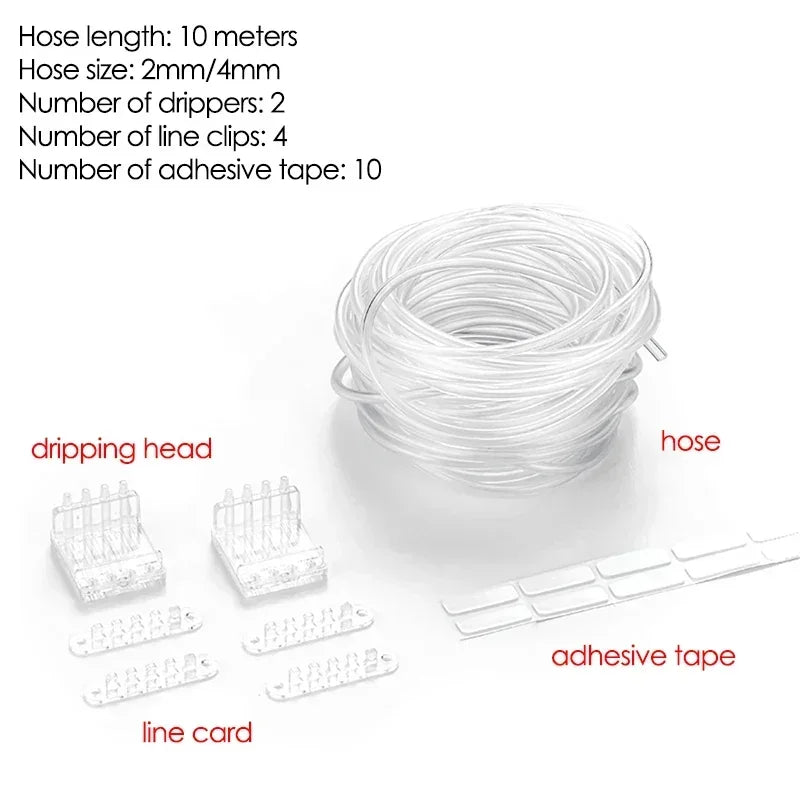 Kit de Bouteilles pour Pompe Doseuse d'Aquarium avec Support en Acier Inoxydable