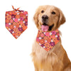 Floral Dog Bandanas with Adjustable Fit