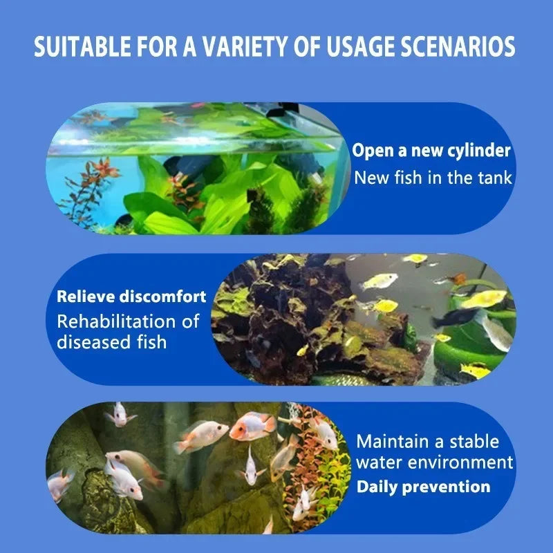 Bactéries nitrifiantes liquides 300ml pour le traitement de l'eau d'aquarium