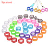 Silicon Comfort Rings for Hair Scissors (Set of 5)