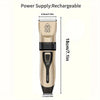 Cordless Rechargeable Pet Grooming Kit for Dogs and Cats