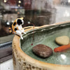Décoration Aquarium Chat Pêcheur