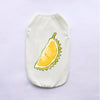 Breathable Fruit Print Pet Vest for Small Dogs and Cats