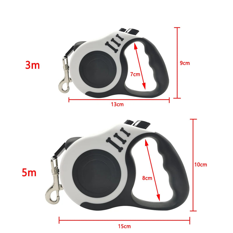 Einziehbare Nylon-Hundeleine