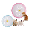 Quiet Hamster Exercise Flying Saucer Wheel with Steel Axle
