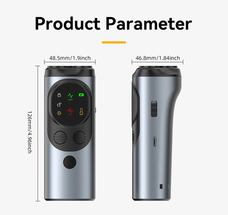 ROJECO Three-Head Ultrasonic Dog Training Device