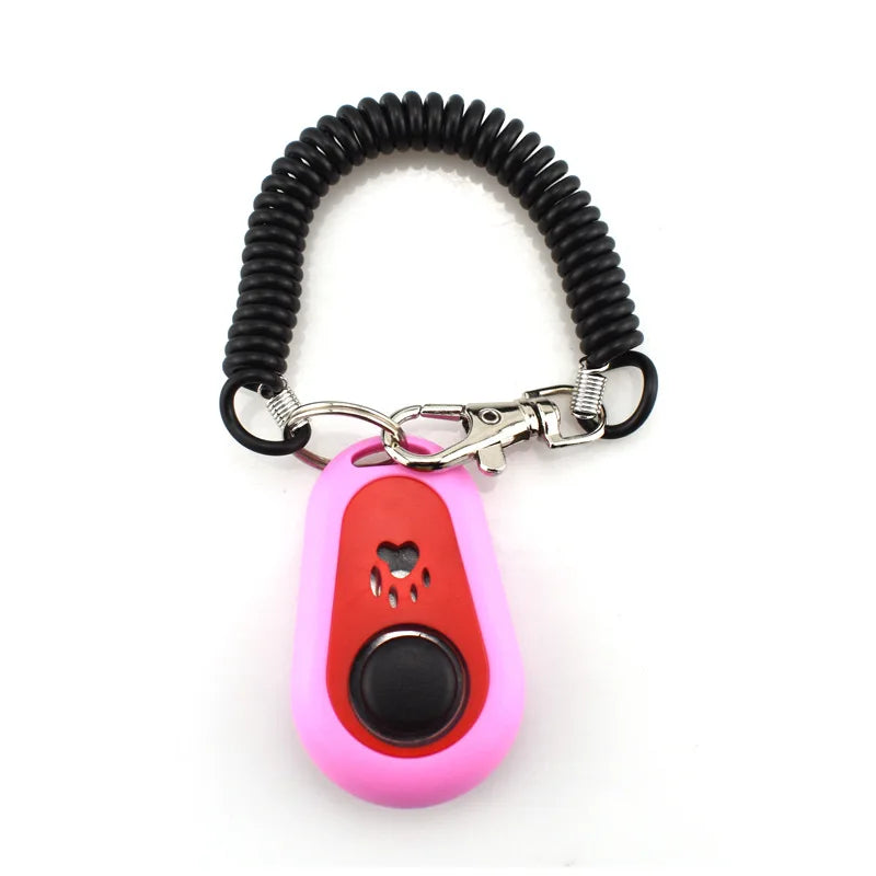 Détecteur d'entraînement pour animaux de compagnie portable avec porte-clés