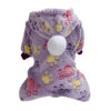 Soft Flannel Dog Coat for Cold Weather