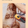 Professional Cordless Pet Grooming Clipper with LED Light and 6 Guide Combs