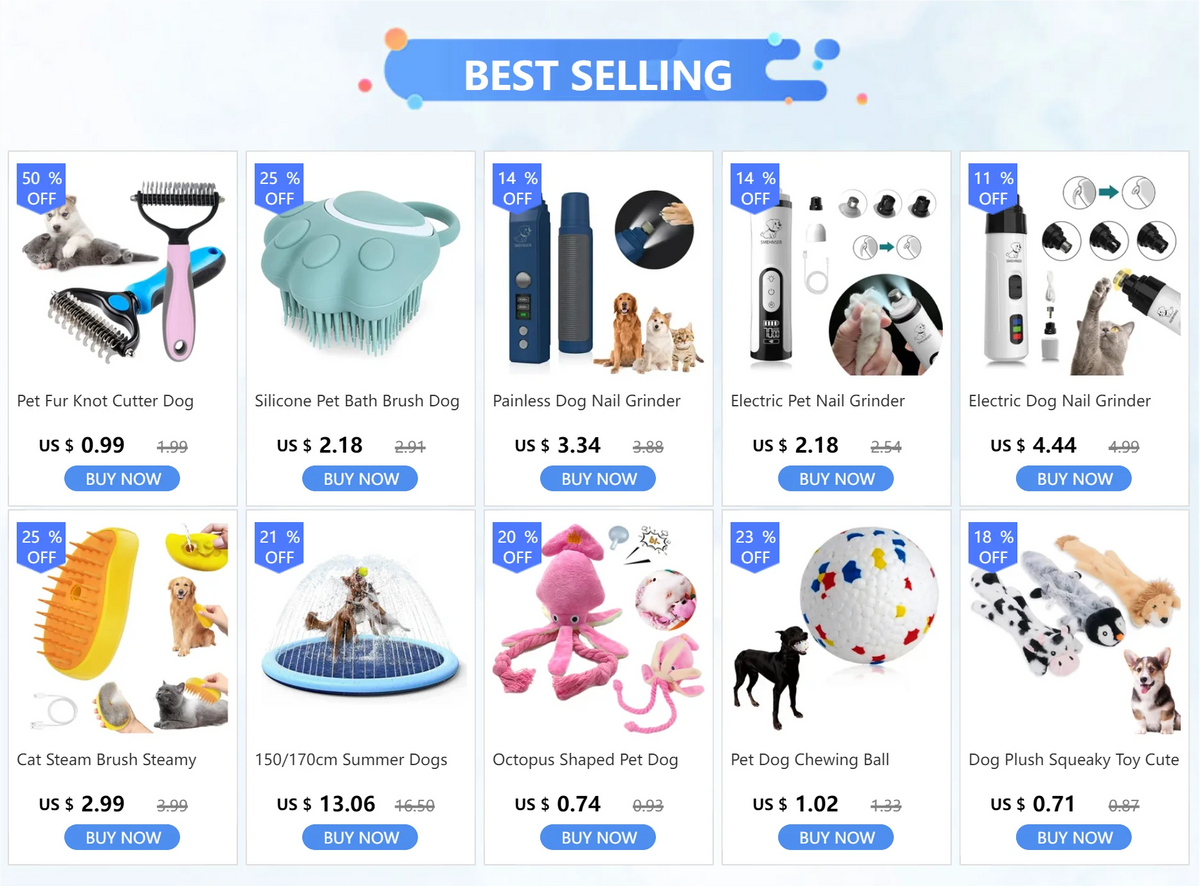 Electric Pet Nail Grinder for Dogs and Cats