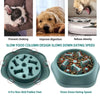 Slow Feeder Dog Bowl with Non-Slip Base