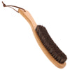 Brosse à Vêtements en Crin Naturel avec Manche en Bois