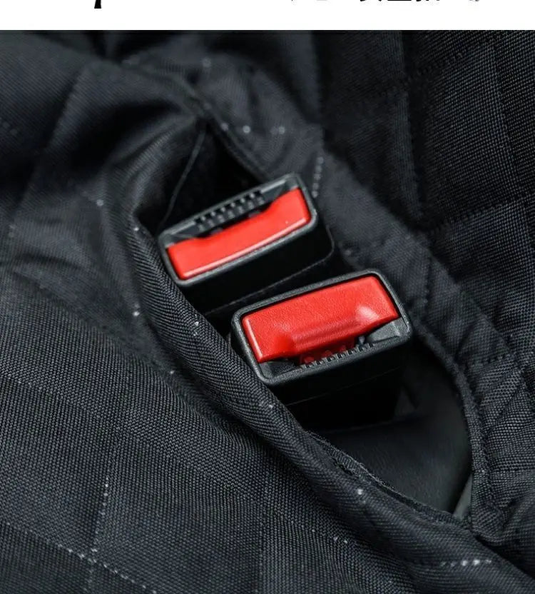 Waterproof Dog Car Seat Cover with Center Armrest Flap