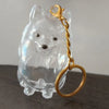 Pet Hair Storage Keychain – Transparent Dog & Cat Fur Keepsake Pendant