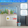 Siphon Manuel pour Aquarium avec Buse Nettoyante pour Graviers