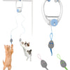 Jouet pour chat automatique à battements d'ailes