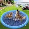 Bassin gonflable rafraîchissant et tapis arroseur pour animaux