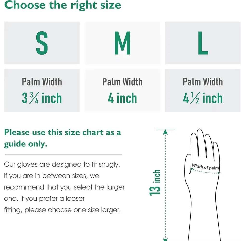 Anti-Slip Silicone Dishwashing Gloves for Household Cleaning