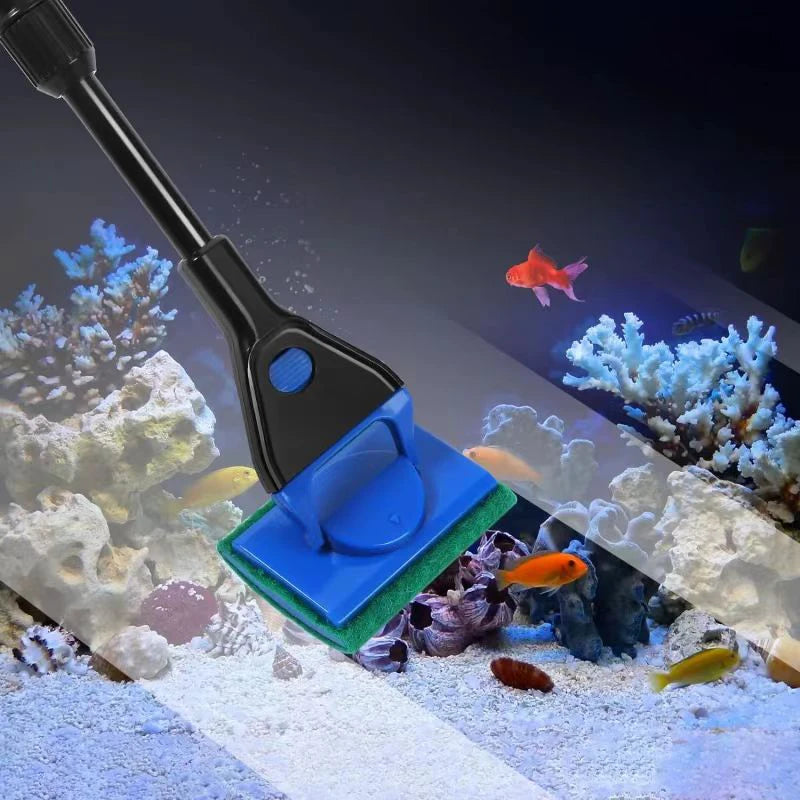 5-in-1 Aquarium Cleaning Kit with Interchangeable Heads