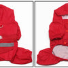 Adjustable Waterproof Dog Raincoat with Reflective Strap
