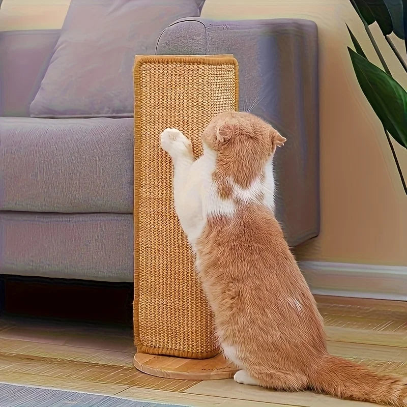 Durable Sisal Cat Scratching Post for Healthy Nails & Furniture Protection