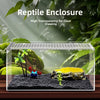 Acrylic Reptile Terrarium with Ventilation and Anti-Escape Lid