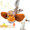 Automatic Interactive Rolling Cat Toy with Bird Sounds