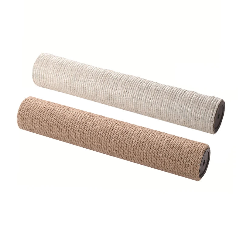 Deux rouleaux de corde de sisal naturel pour poteaux à griffer ou arbres à chat