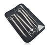 Stainless Steel Aquarium Tool Set with Scissors, Tweezers, and Shovel
