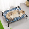 Elevated Pet Bed with Detachable Frame and Breathable Mesh