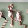 Cat Scratching Post with Sisal and Wood
