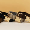 Personalisiertes Halsband, Geschirr & Leine Set mit abnehmbarem Fliegenknoten