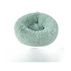 Plush Donut Pet Bed with Raised Edge