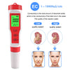 4-in-1 Digital Water Quality Tester for pH, TDS, EC, and Temperature