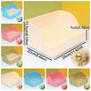 Corner Rabbit Litter Box with Removable Tray and Grid