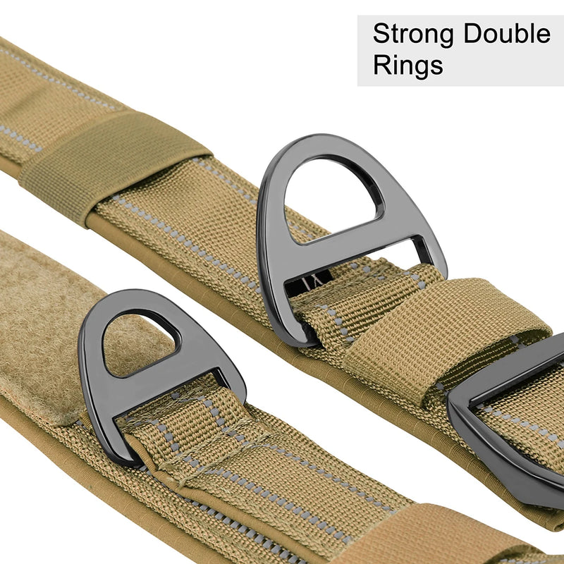 Taktisches Nylon-Hundehalsband mit Griff