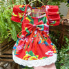 Floral Summer Princess Dress for Small Dogs and Cats