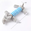 Plush Squeaky Donkey Dog Toy for Teething and Interactive Play