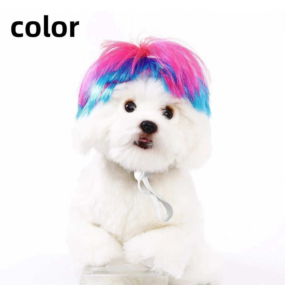 Pet Bob Wig – Funny Cat & Dog Costume Accessory