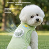 Cooling Dog Vest with Built-in Fan
