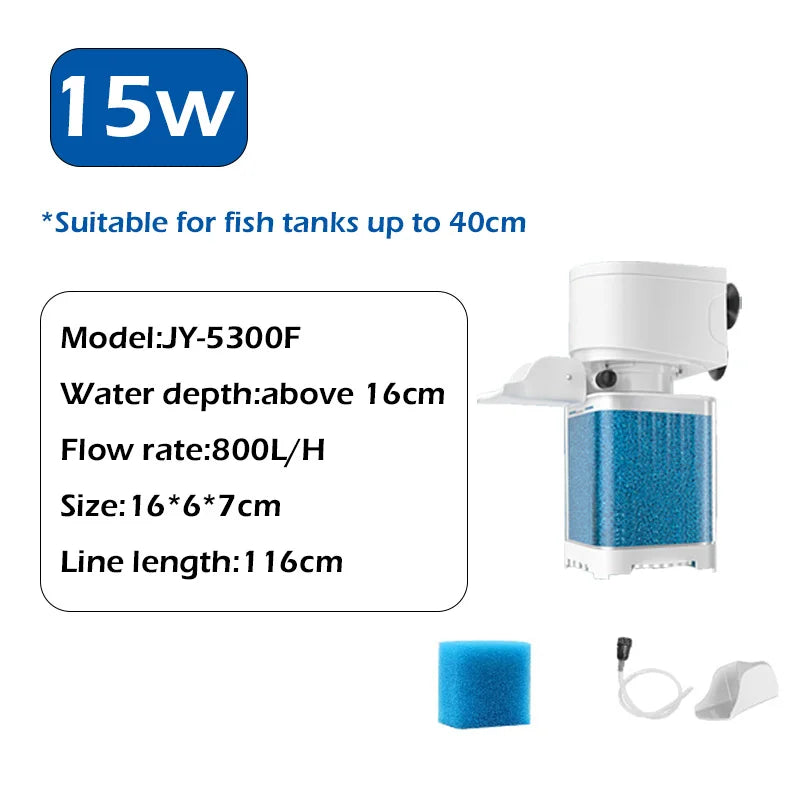 Pompe de filtre submersible pour aquarium