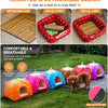 Strawberry Hideaway House and Hay Feeder Set for Small Pets